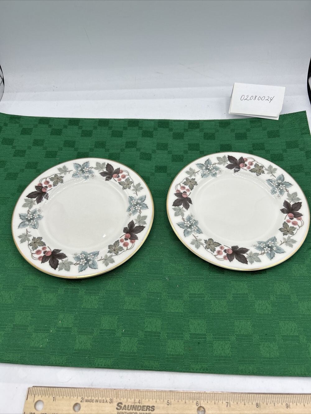 Set Of 2 Royal Doulton Camelot Bread & Butter Plate TC 1016